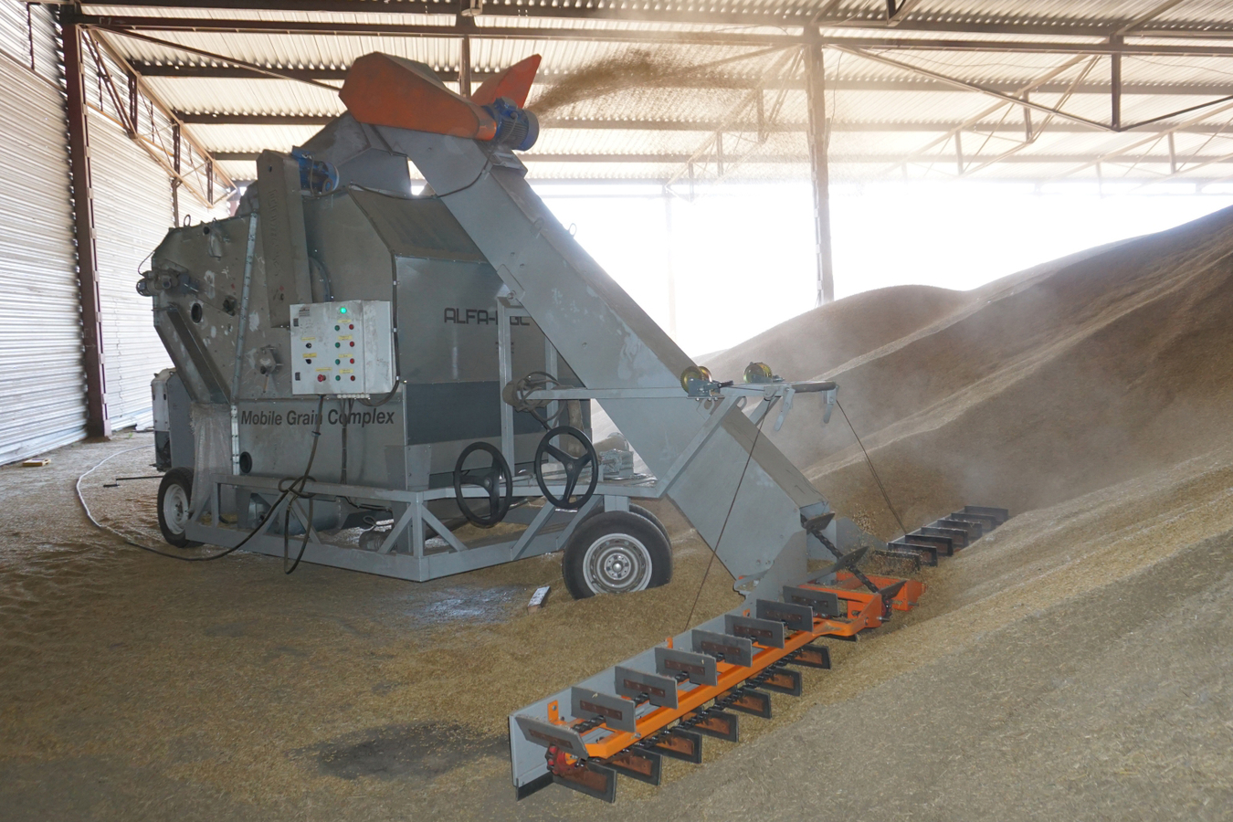 Сортировочная машина для зерна: виды, применение, аренда